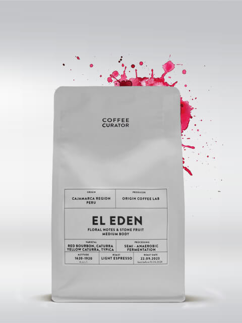 Coffee Curator, El Eden
